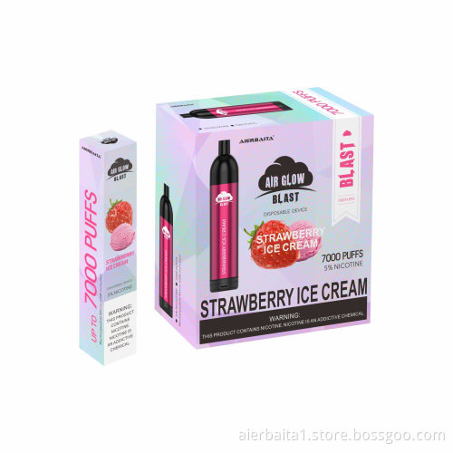 Air Glow Blast Rechargeable Pod Electronic Cigarette